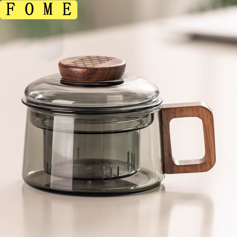 Loose Leaf Tea Infuser - 200/400ml Glass Tea Cup With Infuser