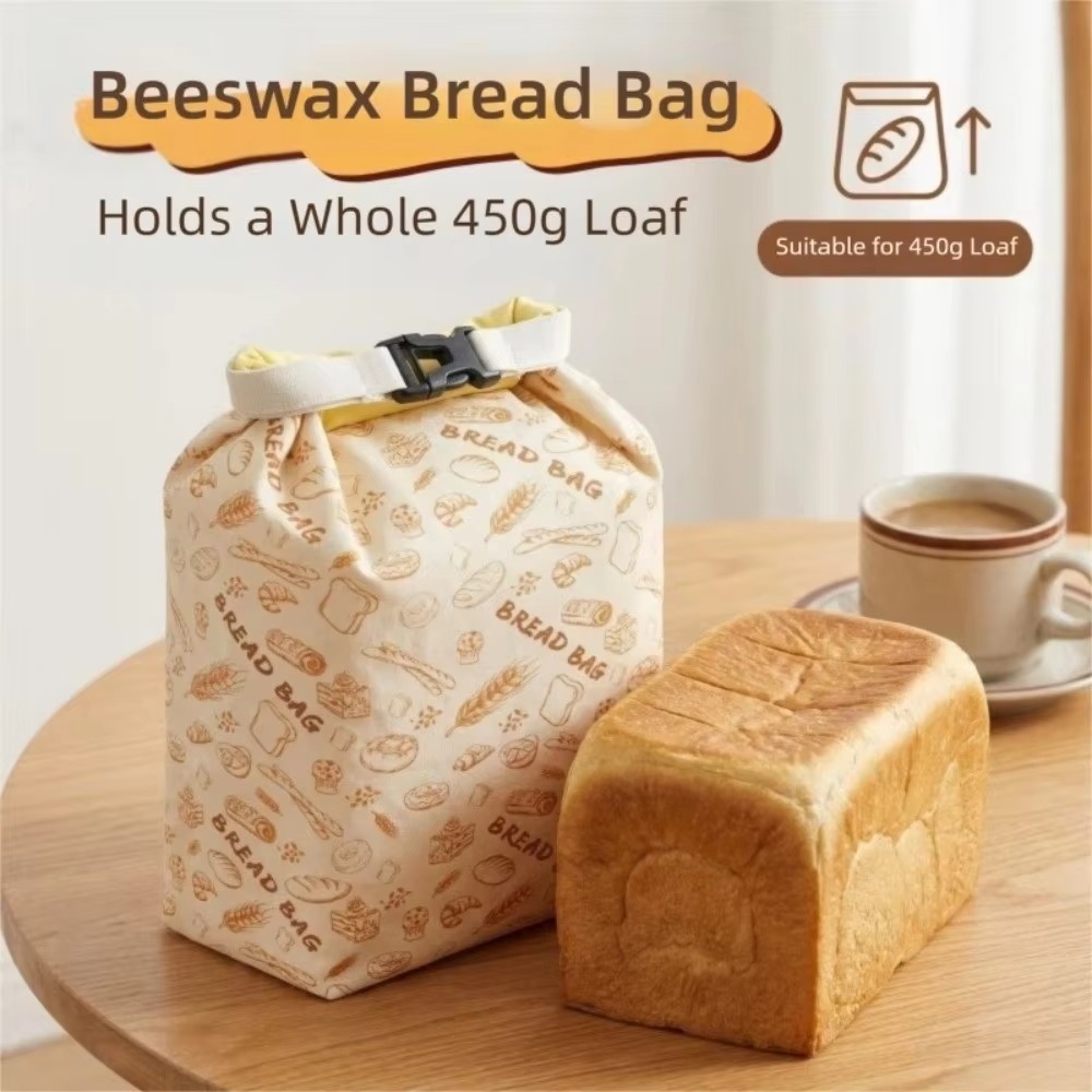 Reusable Beeswax Bread Bags Co - Beeswax Wrap Reusable recension och pris