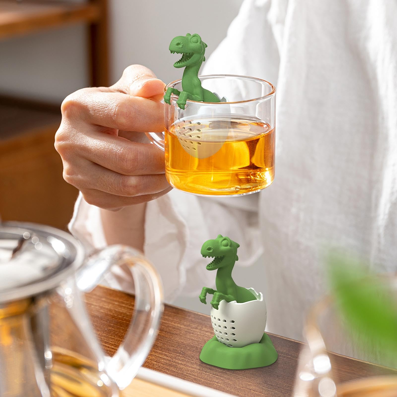 Tea Infuser Silicone Tea Strai - Loose Leaf Tea Infuser recension och pris