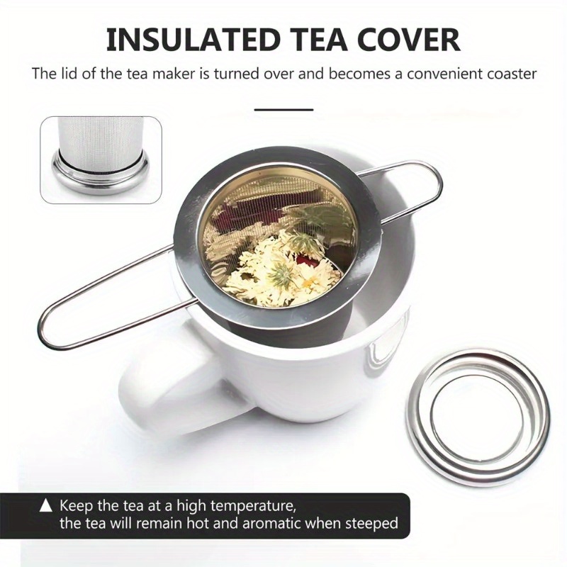 Stainless Steel Mesh Tea Infus - Loose Leaf Tea Infuser recension och pris