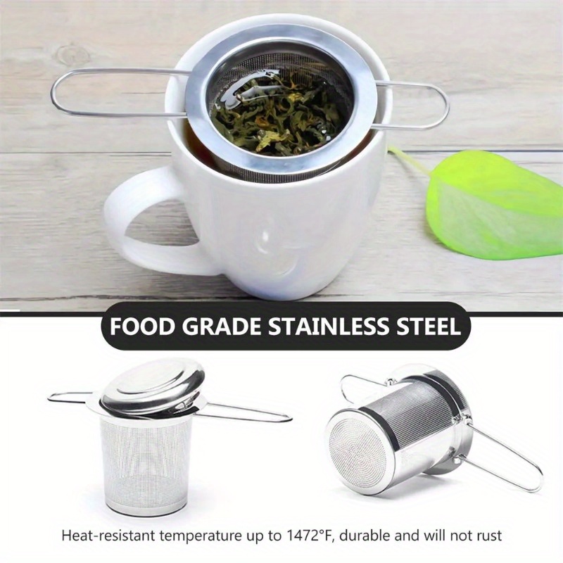 Stainless Steel Mesh Tea Infus - Loose Leaf Tea Infuser recension och pris