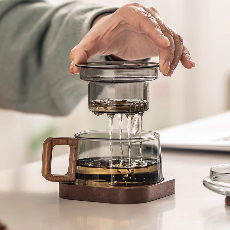 200/400ml Glass Tea Cup With I - Loose Leaf Tea Infuser recension och pris