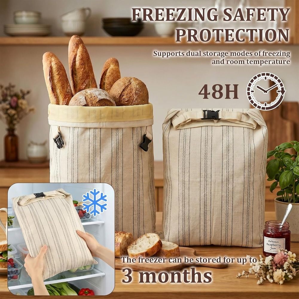 Reusable Beeswax Bread Bags Be - Beeswax Wrap Reusable recension och pris