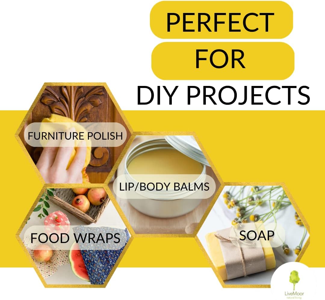 Beeswax Bar, Candle Wax Block  - Beeswax Wrap Reusable recension och pris