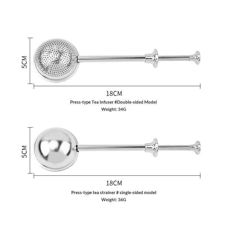 Long Handle Stainless Steel Te - Loose Leaf Tea Infuser recension och pris